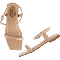 Shoetopia Women's Snd-116 Tan Flat Sandal-3 Kids Uk (Snd-116-Tan)-Eu36