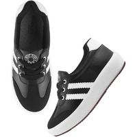 Shoetopia Black Smart Casual Shoes For Women & Girls /Eu37