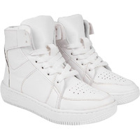 Shoetopia Women's Slip-On Sneakers White