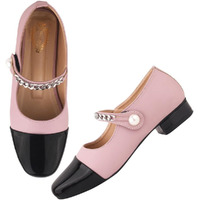 Shoetopia Stylish Marry-Janes For Women & Girls /Eu41 Mauve