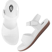 Shoetopia Comfortable White Doctor Sole Heels For Women & Girls /Eu42