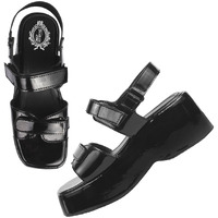 Shoetopia Women's Heeled Sandal-3 Kids Uk (Club-Black)-Eu36
