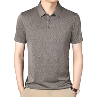 Toplot T Shirt For Men || Men Casual T-Shirt || Regular Fit || Printed Polo (Printed-Polo-5218-Brown-M)