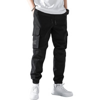 Toplot Men's Cotton Cargo Pants || Casual Trouser For Men || Cargo For Men (Men-Cargo-5228-Black-32)