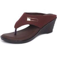 Ortho Joy Women's Extra-Soft Fancy Slippers - Brown