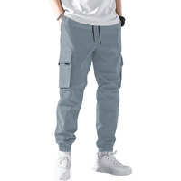 Toplot Men's Cotton Cargo Pants || Casual Trouser For Men || Cargo For Men (Men-Cargo-5228-Silver-38)