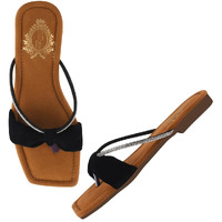 Shoetopia Stylish Casual Black Flats For Women & Girls /Eu40