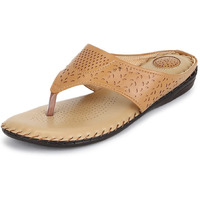Ortho Joy Doctor Slippers | Soft Fancy Chappal For Women | Comfortable Beige Footwear For Women