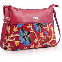 Adisa Women's Girls Embroided Sling Bag (Sl5152-Mar)