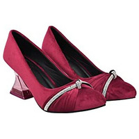 Shoetopia Girls Monika Cherry Dress Shoe - 8 Uk (Girls-Monika-Cherry)