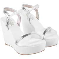 Shoetopia Classy White Wedges For Women & Girls /Eu38