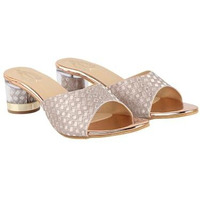 Shoetopia Girls Fancy-1245 Copper Heeled Sandal - 8 Uk (Girls-Fancy-1245-Copper)