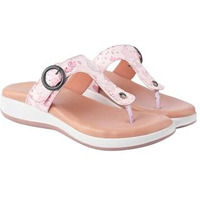 Shoetopia Floral Pink Print Slip-On Flats For Women & Girls /Eu37