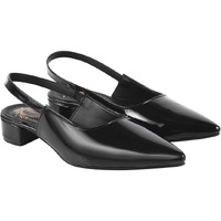 Shoetopia Elegant Pointed Toe Black Pumps For Women & Girls /Eu38