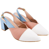 Shoetopia Girls Town Multicolor Heeled Sandal - 6 Uk (Girls-Town-Multi)