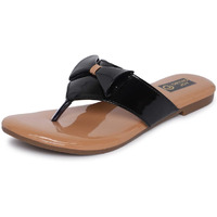 Ortho Joy Extra-Soft Stylish & Fancy Doctor Slippers For Women Black Color