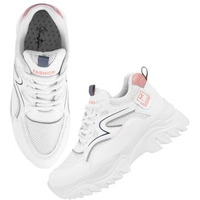 Shoetopia Casual White Sneakers For Women /Eu40