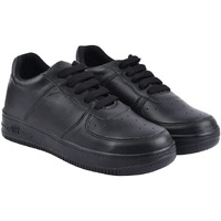 Shoetopia Girls Air Black Sneaker - 7 Uk (Girls-Air-Black)