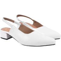 Shoetopia Solid Pointed Toe White Pumps For Women & Girls /Eu36
