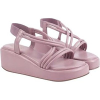Shoetopia Womens & Girls Peach Wedges Sandal  Solid Criss-Cross Strap Design  Stylish, Comfortable, Durable Heels  Perfect For Casual, Party Eu41