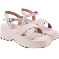 Shoetopia Smart Casual Cream Sporty Sandals For Women & Girls /Eu41