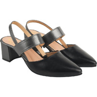 Shoetopia Stylish Pointed Toe Black Pumps For Women & Girls /Eu38