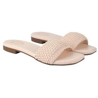 Shoetopia Smart Casual Cream Flats For Women & Girls /Eu42