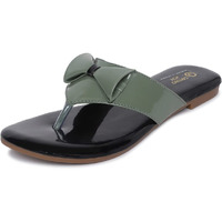 Ortho Joy Women's Extra-Soft Stylish Fancy Doctor Slippers - Green