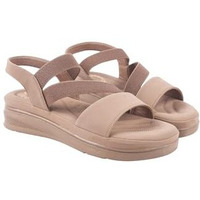 Shoetopia Comfortable Beige Doctor Sole Heels For Women & Girls /Eu39