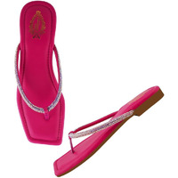Shoetopia Women's Girls-Gf-4 Flat Sandal-6 Kids Uk (Girls-Gf-4-Pink)-Eu39