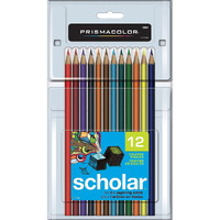 Prismacolor Scholar Colored Pencils, 12-Count