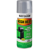 Rust-Oleum 7716830 High Heat Enamel Spray, Silver, 12-Ounce