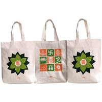 Arka Home Products Arka Festive Gift Bags (Set Of 3) 100% Soft , Eco-Friendly (14 X 16 X 2 Inches, Natural)