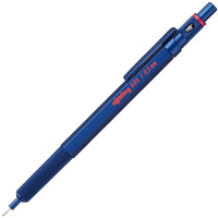 Rotring 600 Mechanical Pencil | Hb 0.5 Mm | Blue All-Metal Body | Hexagonal Barrel
