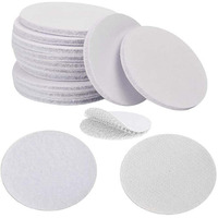 Diy Crafts 16Mm Pack Of Round 60, White, 60 Pcs Upgrade Round Hook Loop Self Adhesive Tape Mounting Sticky Double-Side Mounting Fasten Tape Interlocking Tape For (16Mm Pack Of Round 60, White)