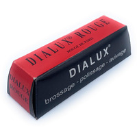 Aone Dialux Red High Polishing Rouge Bar Used On Gold, Silver & Brass For High Mirror Finish Polishing For Jewellery Making & Repair, Watchmaking, Model Making & Hobby Crafts Diy