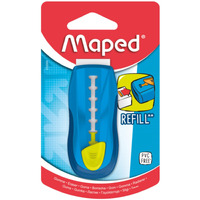 Helix Maped Universal Refill Eraser (Pack Of 1, Assorted) (012000St), Blue