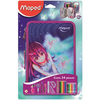Maped Butterfly Stationery Kit (Multicolor)