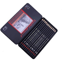 Naitik Creation 12Pcs Artist Pencil For Sketching Drawing Shading Art Set For Beginners & Pro With Metal Case