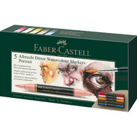 Faber-Castell Albrecht Drer Watercolourmarker Potrait- Setof5