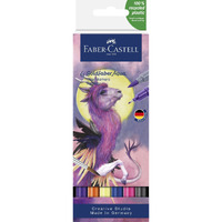 Faber-Castell Goldfaber Aqua Dual Marker - Wallet Of 6, Fantasy