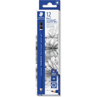 Staedtler Mars Lumograph Aquarell 8B Pencil Set - Pack Of 12