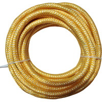 Indrico Cotton Wrapped Heavy 3 Core Copper Wire- 40/36 (Colour May Vary) (8 Meter)