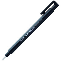 Tombow Holder Eraser, Mono Zero Round Sharpe Black (Eh-Kur11)