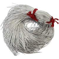 Embroiderymaterial Dapka For Aari & Zardosi Embroidery & Jewellery Work,0.5Mm, Smooth Finish, Silver Color(100 Gram)