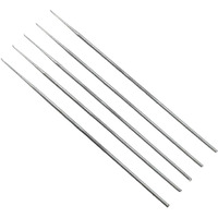 Embroiderymaterial Aari Embroidery Needles Set For Silk,Zari & Knit Thread Purpose,Pack Of 5 Needles (Style A)