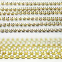 Embroiderymaterial Jewellery Making Pearl Chain For Silk Thread Jewelry Making, 3Mm, 5 Mtr, Cream Color