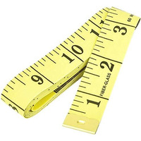 Sellnship Measuring Tape For Body (150 Cm / 60 Inch)  Soft Fiberglass Tailor Tape For Sewing, Tailoring, Dressmaking, Weight Loss, Dual Scale, Flexible Ruler (Inch & Cm)