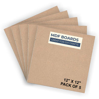 Variety Mdf 3.2Mm 12X12 Pack Of 5