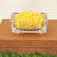 Heriyan 100% Raw Pure Beeswax Granules/Pastilles, Triple Filtered Premiun Quality Yellow (250G)